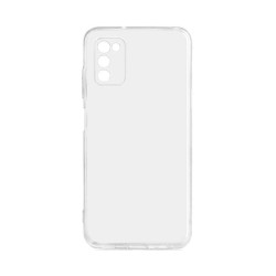 Capa de Silicone Macio para Samsung Galaxy A03s Transparente Capa de Silicone Macio para Samsung Galaxy A03s Transparente